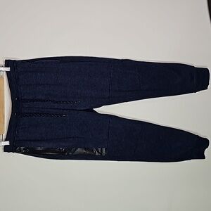 American Eagle medium dark blue active flex athletic joggers